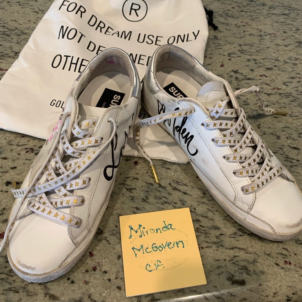 Golden Goose Superstar size 37 custom edition EUC